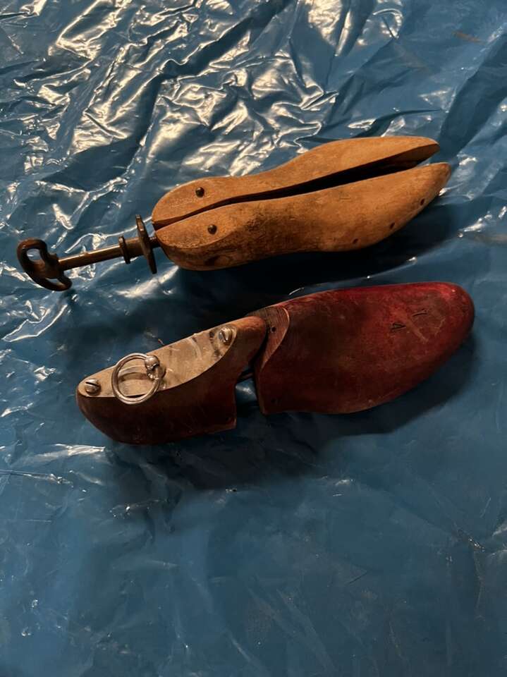 Antique Wooden Shoe Stretchers