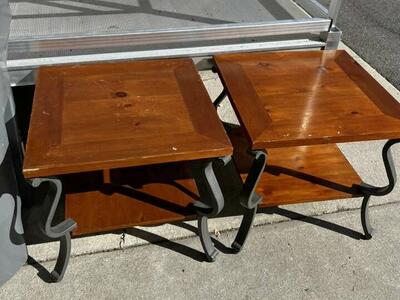 Lamp Table/ End Tables Pair