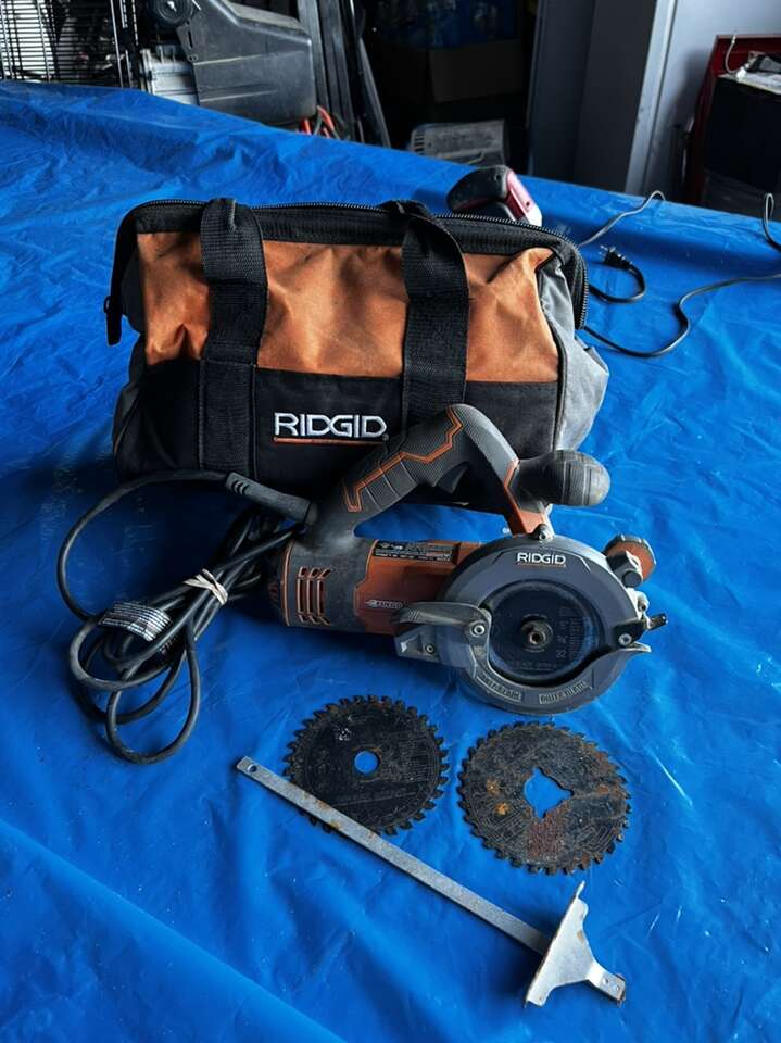 Rigid Plunge Saw Double Blades