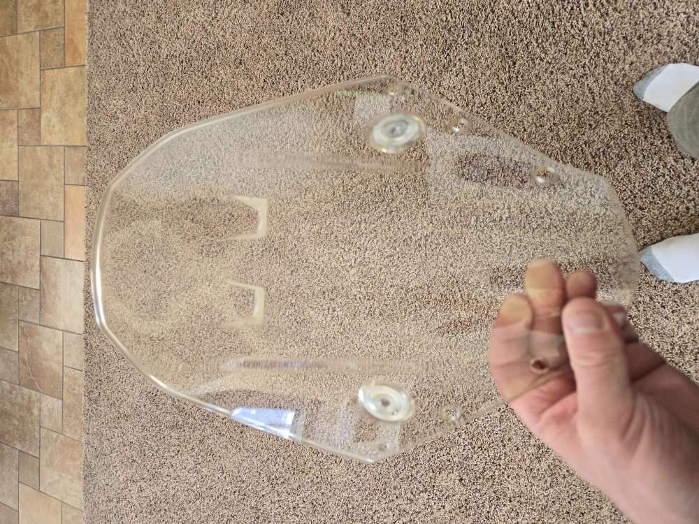 Kove 450 rally low windshield