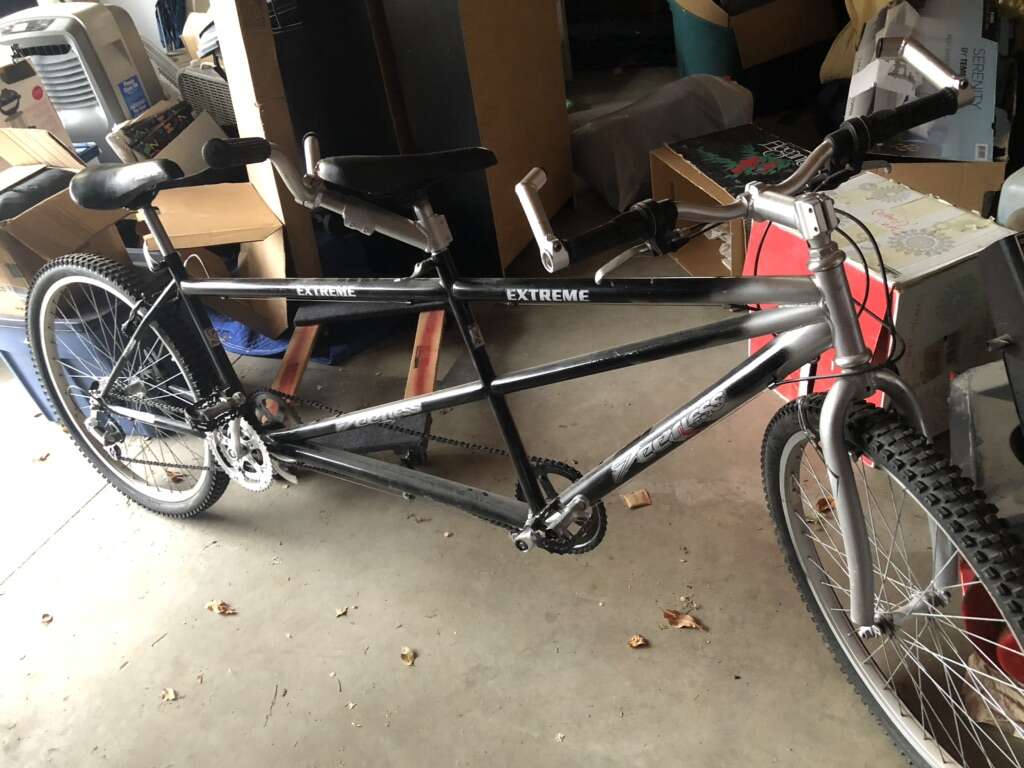 Tandem bike deals for sale