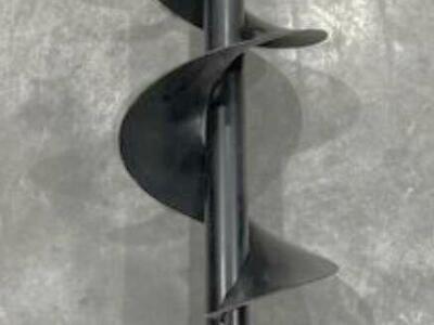 10 Inch Auger Bit Round Shaft End NEW!