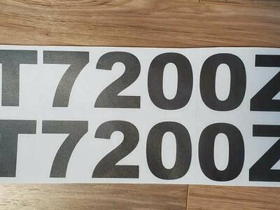 Custom Boat Numbers Stickers Vinyl