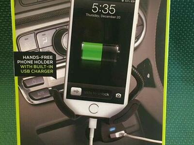 Smart Gear Power Charger Phone Mount