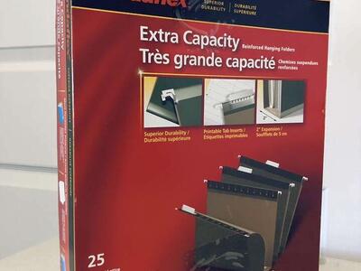 Pendaflex Hanging Folders 25ct 2 Inch Extension