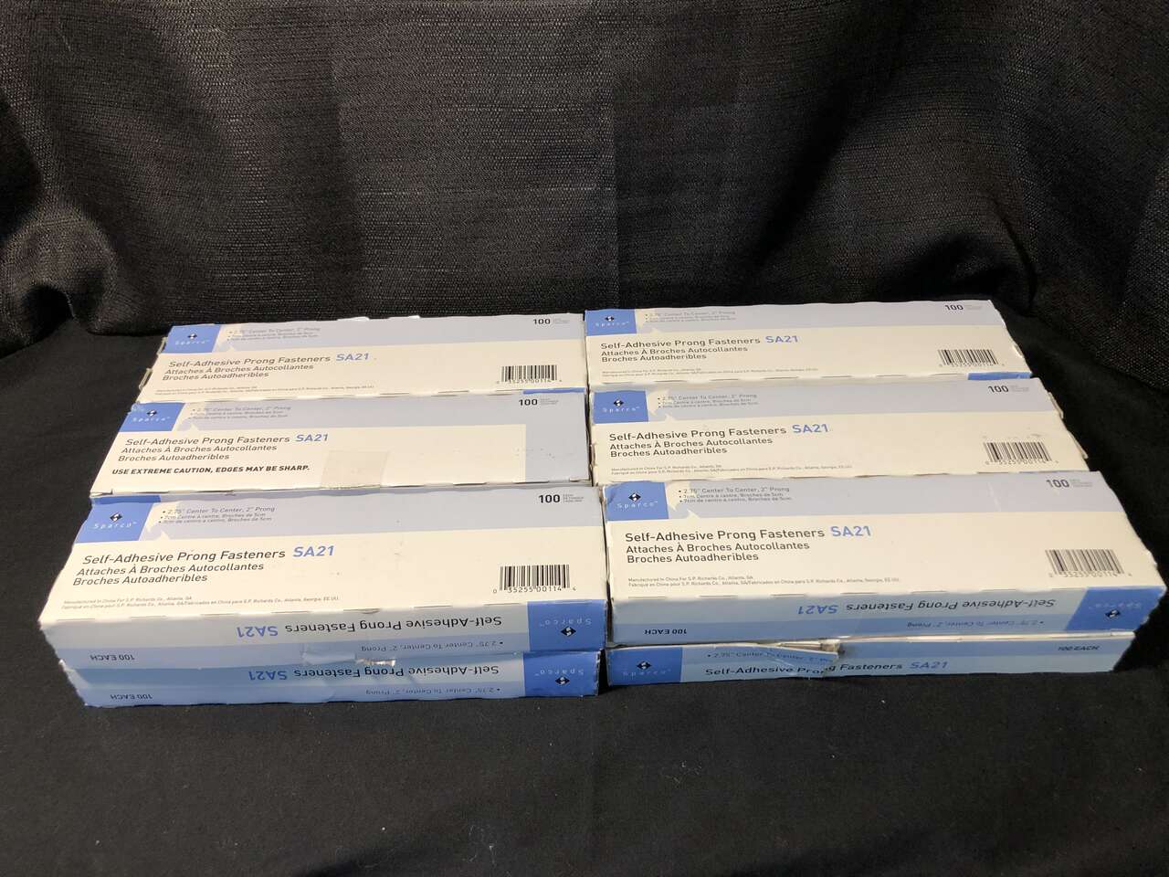 Self Adhesive Prong Folder Fasteners 1" and 2"