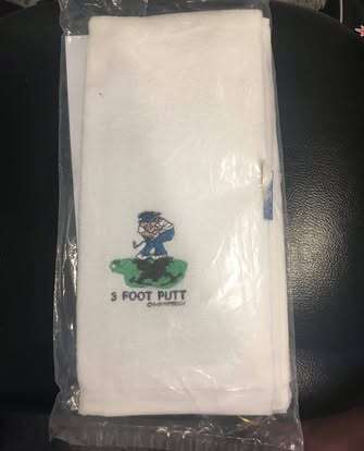 Brand New Gary Patterson Golf Towel