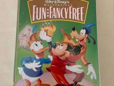 Fun and Fancy Free Fully Restored Limited Edition Walt Disney VHS