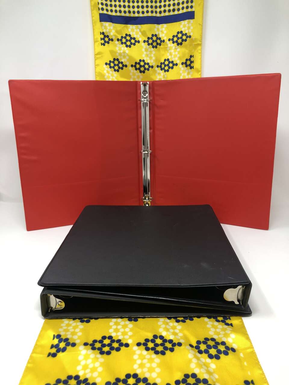 (3) 1" 3-Ring Non-View Binders