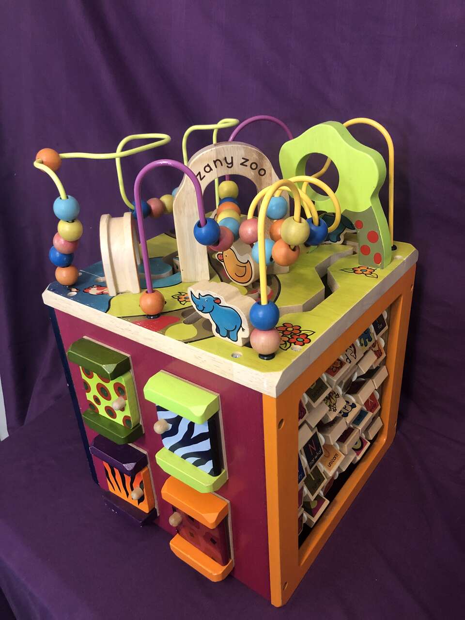 Zany Zoo Activity Cube Toddler Toy