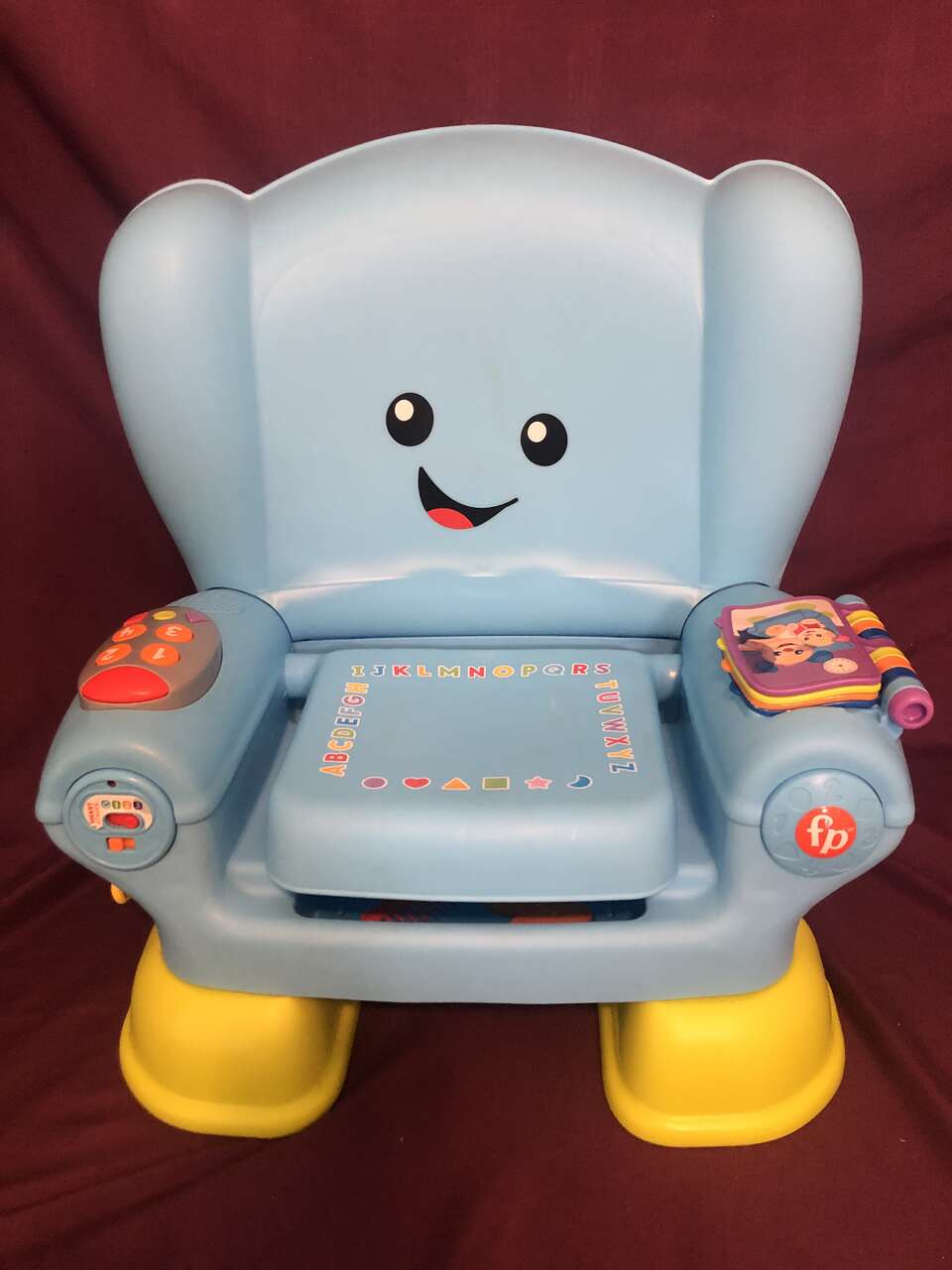 Toddler Blue Laugh and Learn Smart Stages Chair