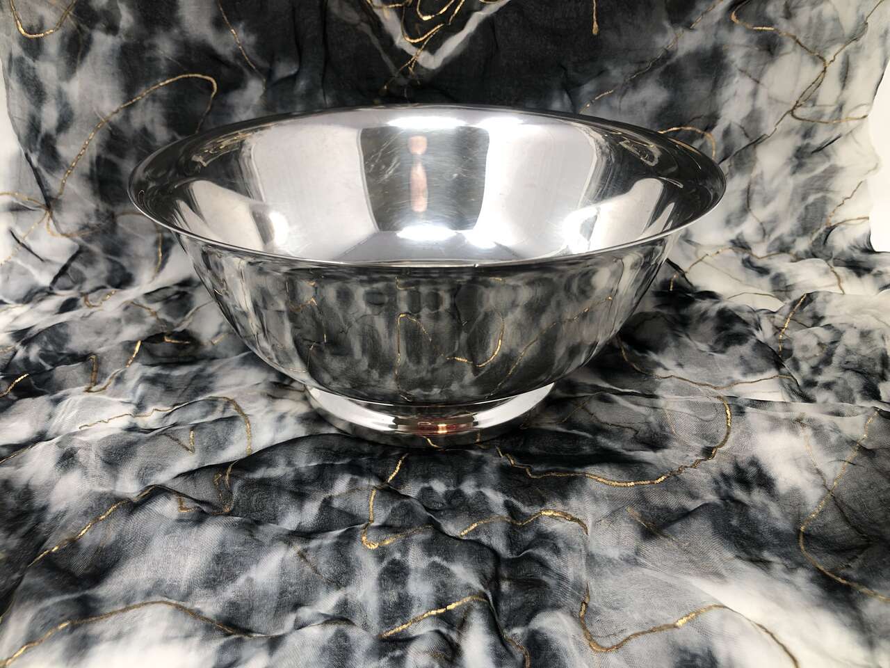 Vintage Silver-plated Paul Revere Reproduction Serving Dish