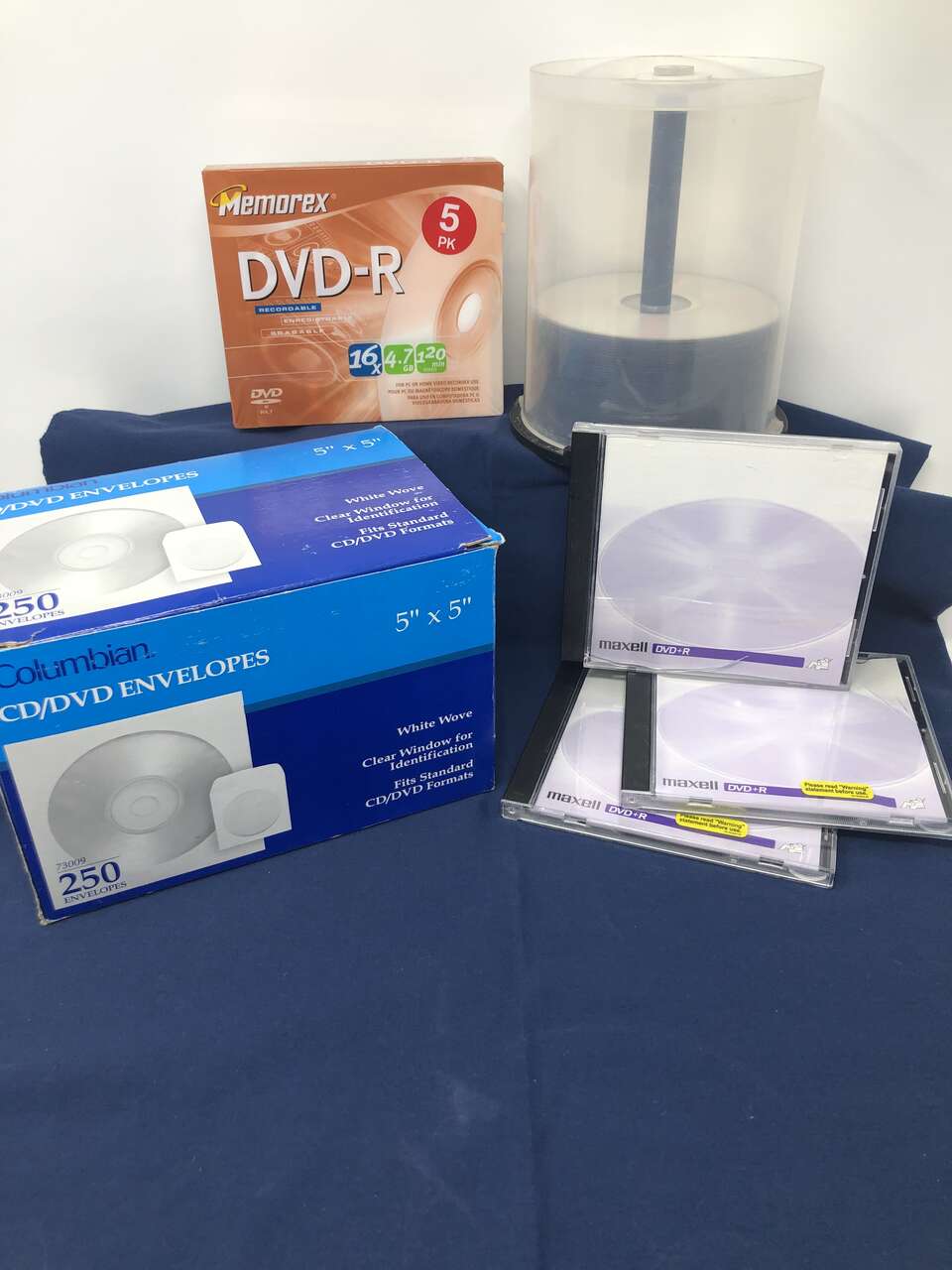 DVD-R Supplies! Recordable DVDs, Sleeves, Cases