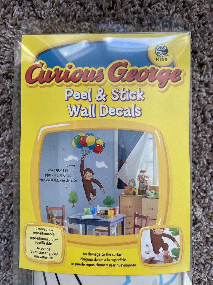 Curious George Wall Decals