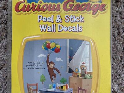 Curious George Wall Decals