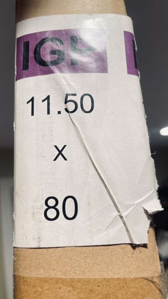 11.5 Inch By 80 Inch Shower Glass