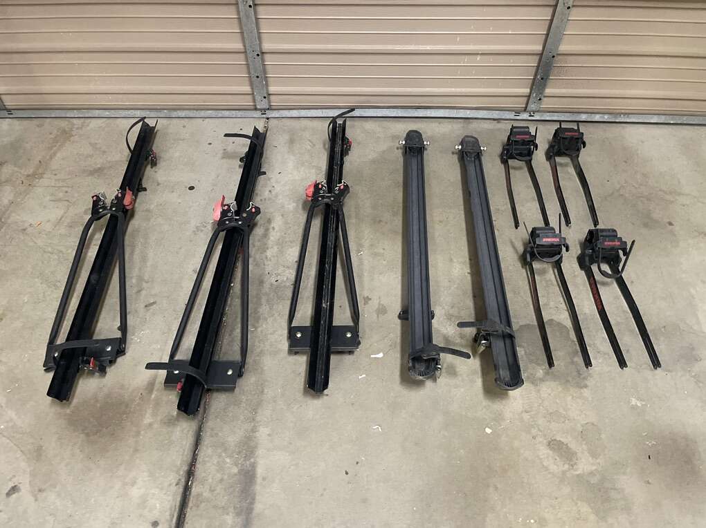 Bike Roof Rack Parts.