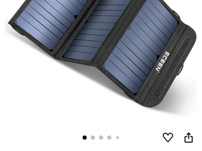 Eceen Portable hiking solar charger 20W