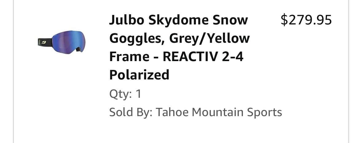 Julbo Skydome Photochromatic 2-4 Polarized