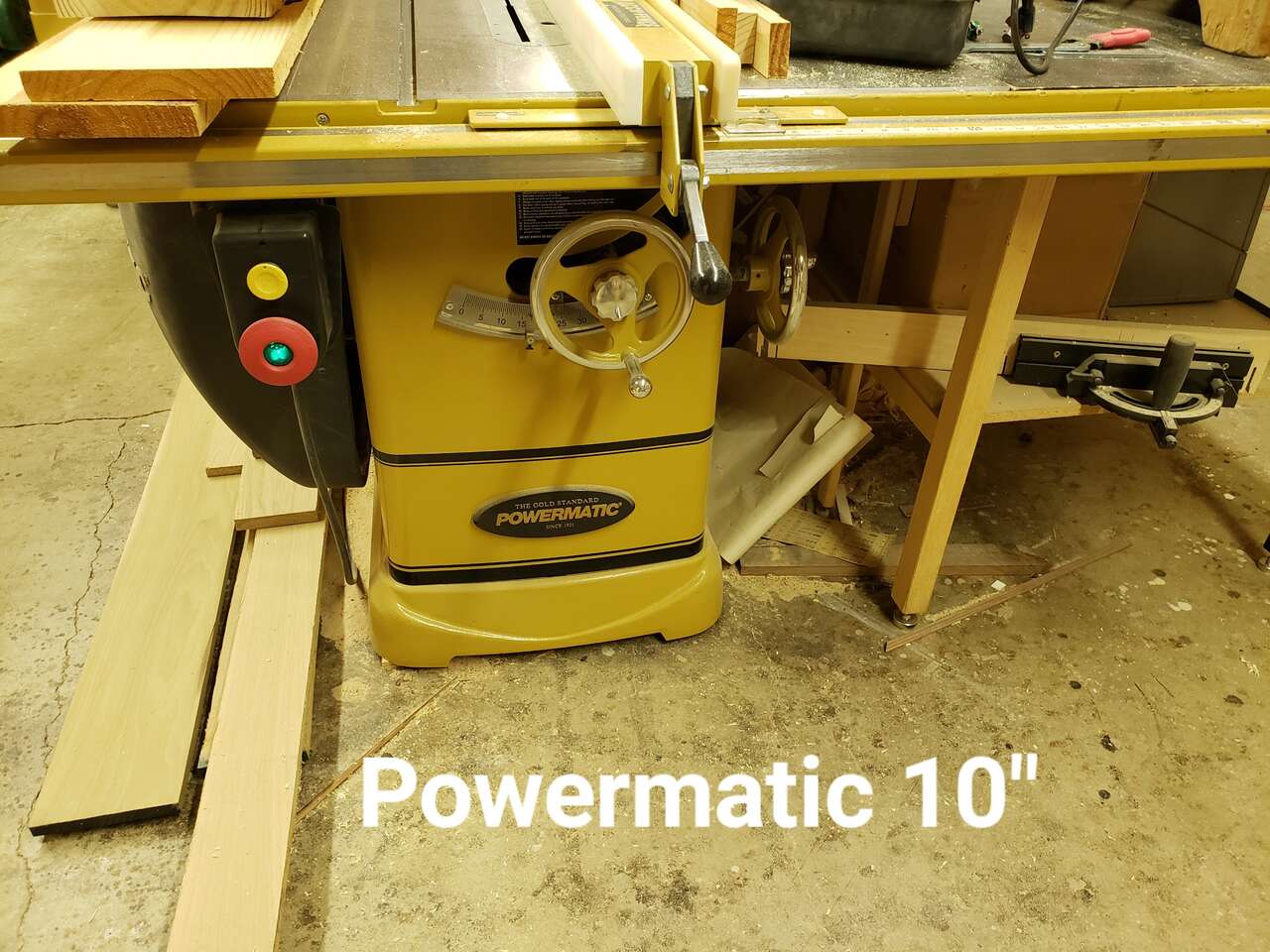 Powermatic 10inch Table Saw Industrial