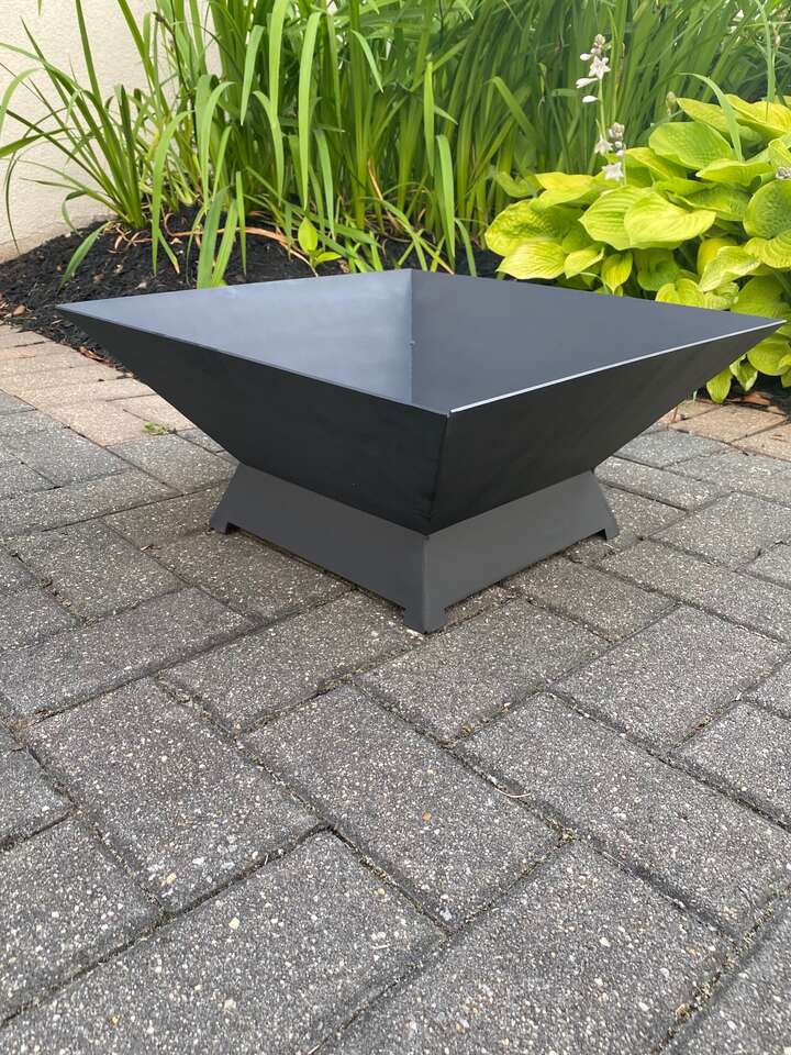 Fire pit, cnc cut metal fire pit, outdoor living