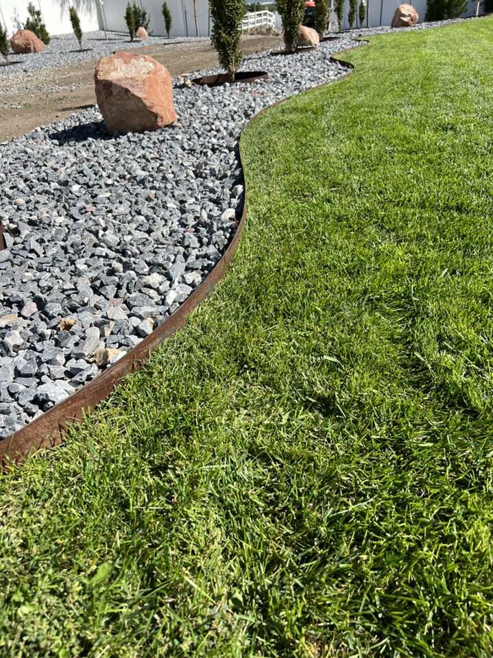 Landscape Edging Like Corten Metal better and less exspensive
