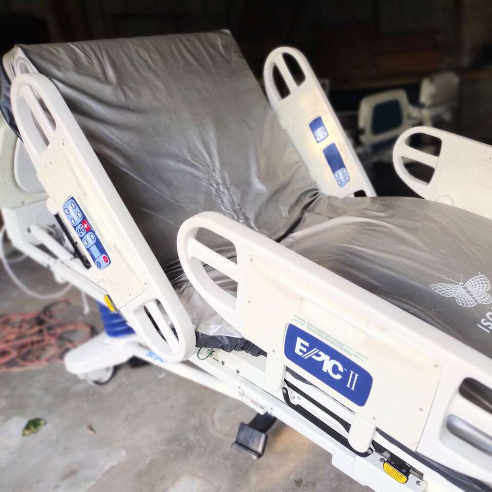 Electric hospital bed with specialty ma… General