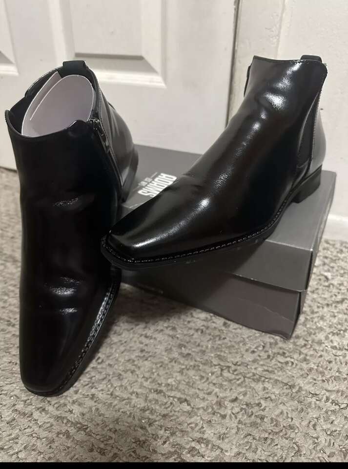 STACY ADAMS KNOX CHELSEA BOOTS