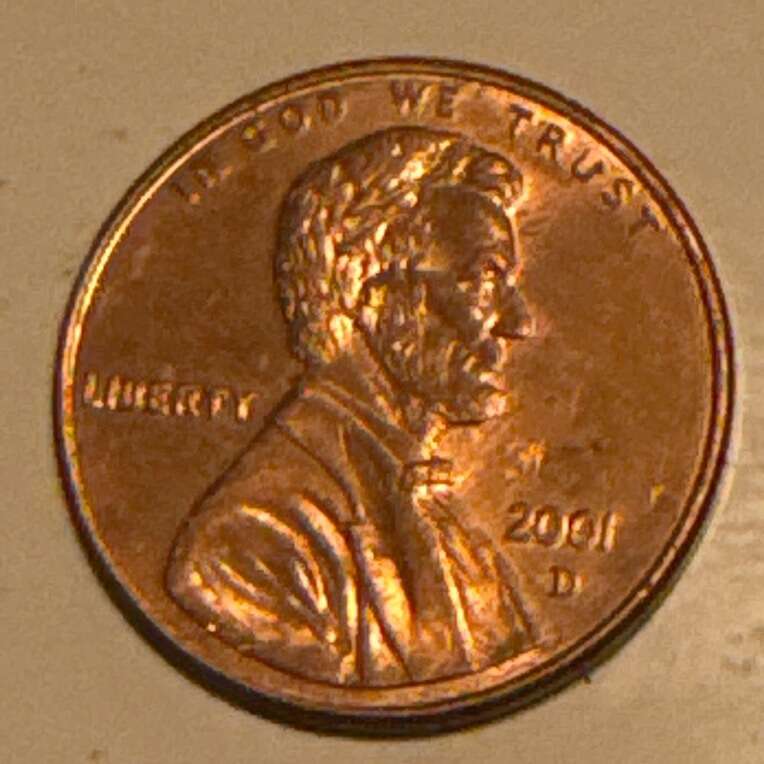 2001 D Penny