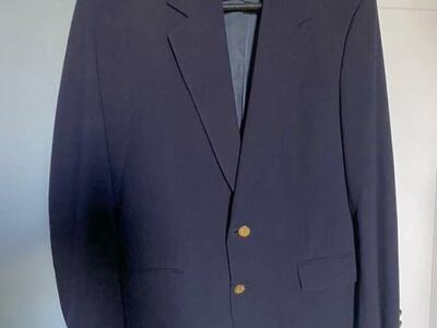 Vintage 1990s Wool Blazer Formal Sports Coat