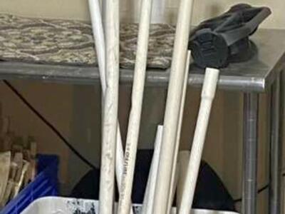 Scraps Of PVC Plumbing Pipes