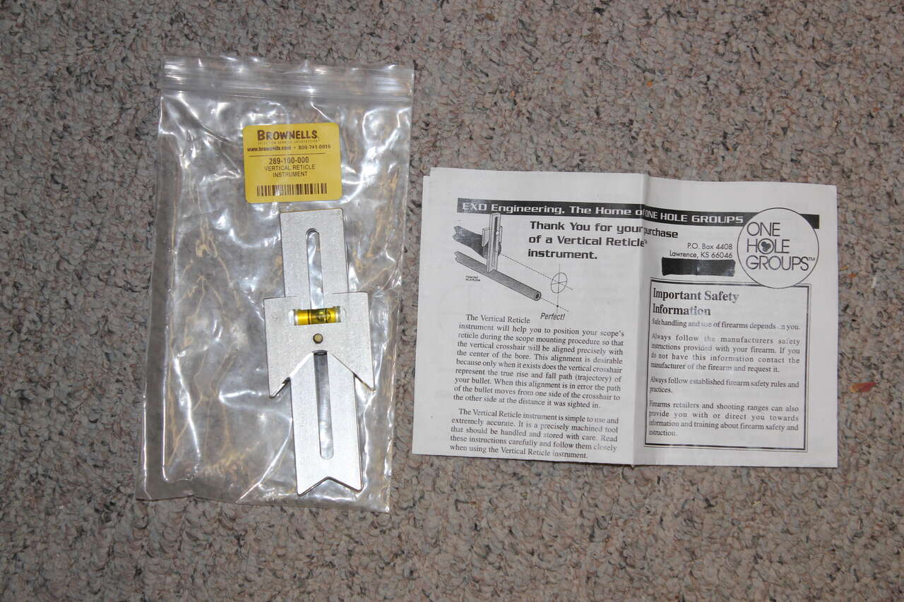 Rifle Scope Alignment Tool