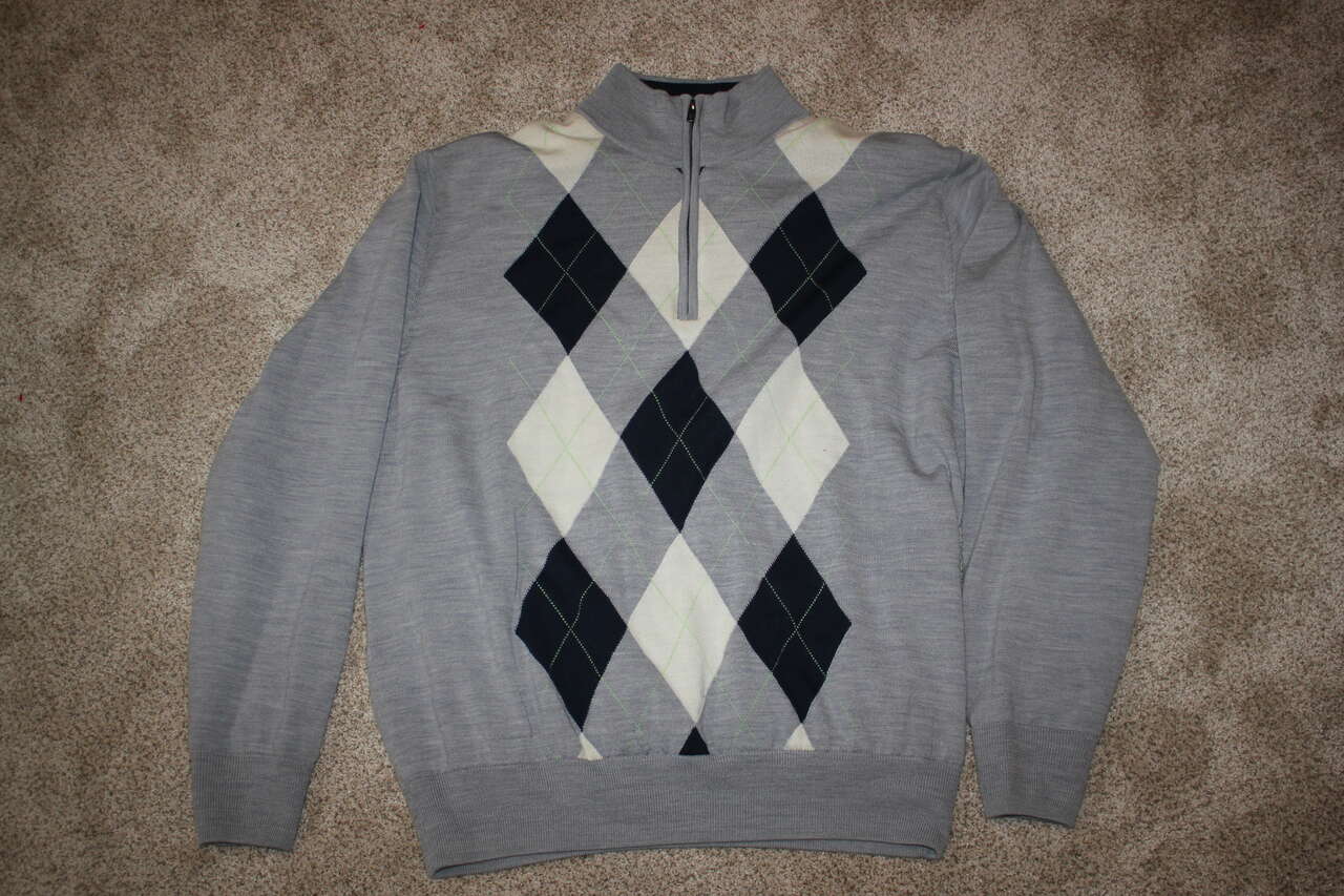 Foot Joy Wool Sweater with Wind Barrier Lining - Size Xl