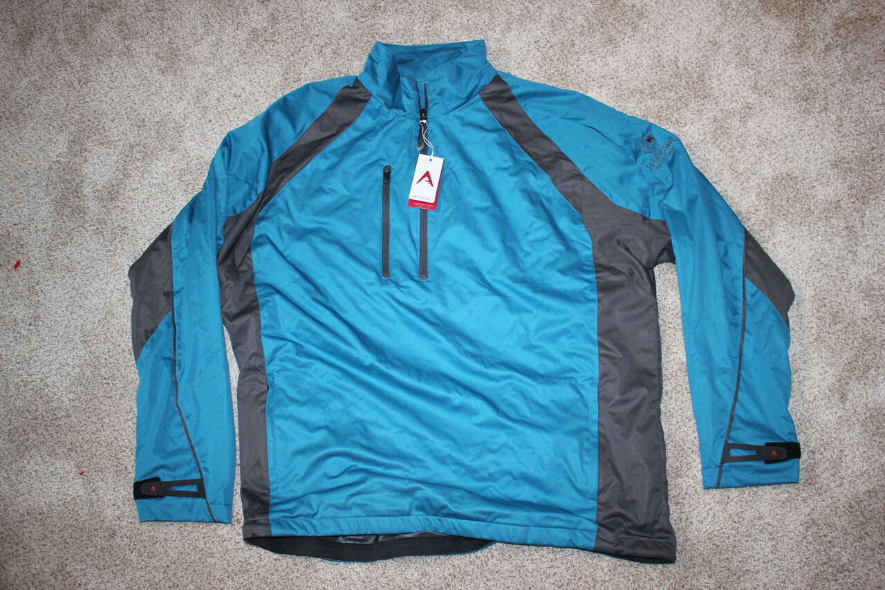 Men's Antigua Desert Dry Extralite Golf 1/4 Zip Pullover Jacket - Size XL - Wolf Creek