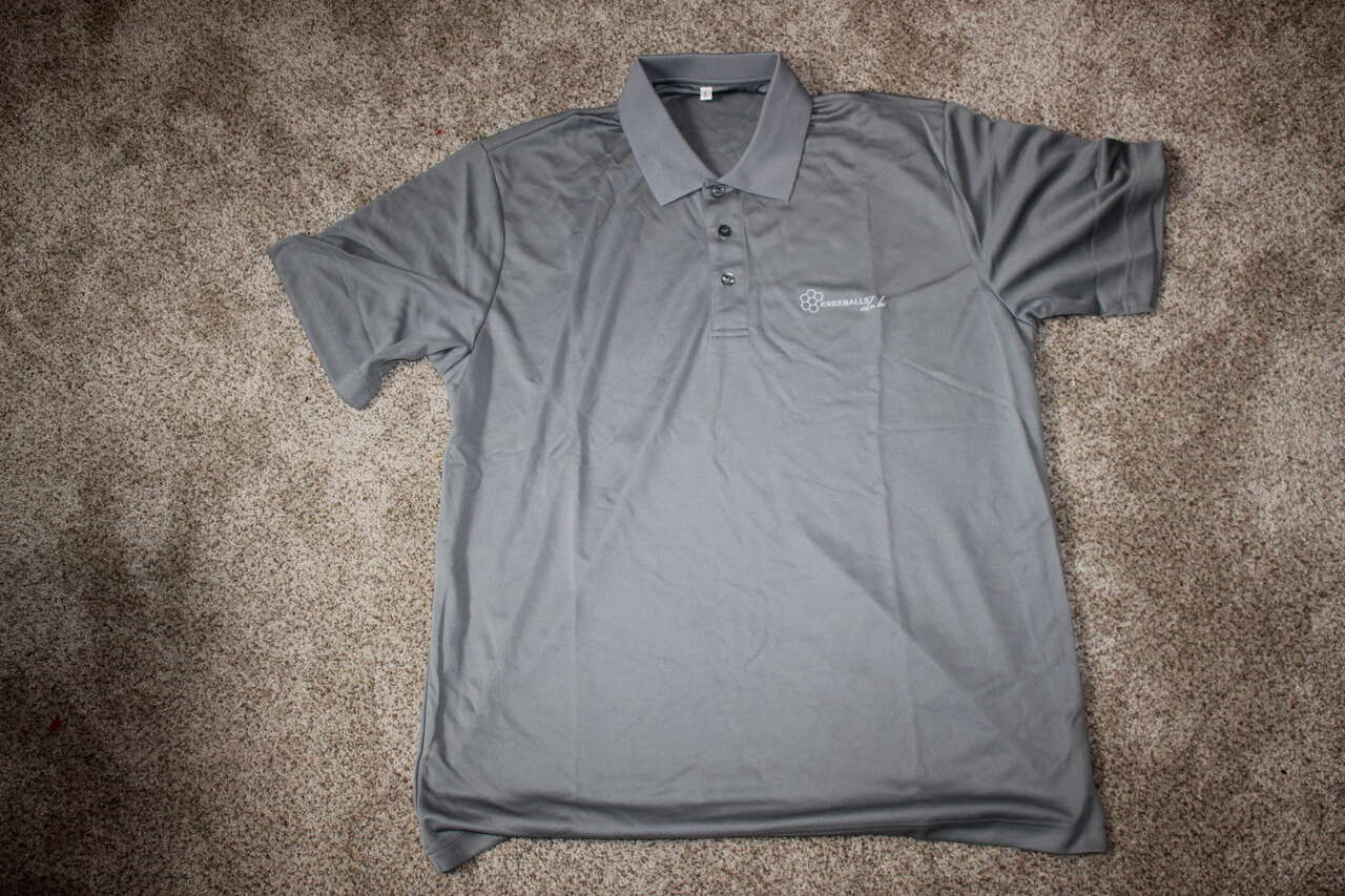 Gray Golf Polo - Size XL
