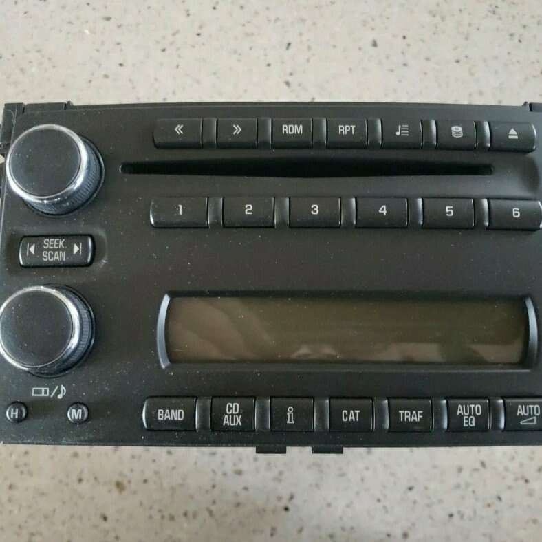 05-13 Corvette C6 Z06 OEM 6 Disc CD/AM/FM/AUX