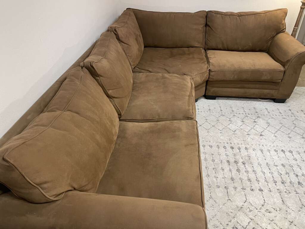 Large 3 Peace Sectional Couch Furniture