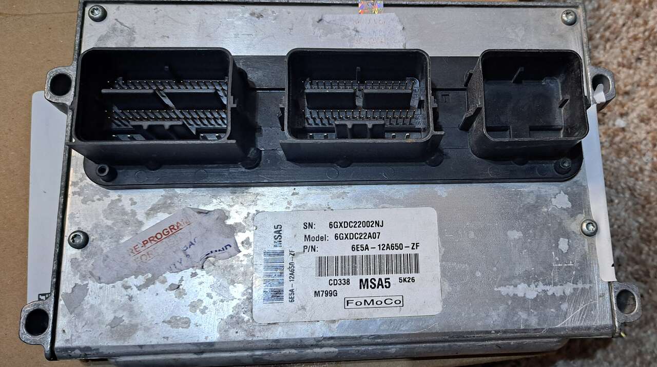 2006-07 Ford Fusion 2.3L MT Engine Computer Module ECM ECU 6E5A-12A650-ZF Milan