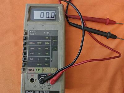 Vintage Fluke 8020 B Multimeter