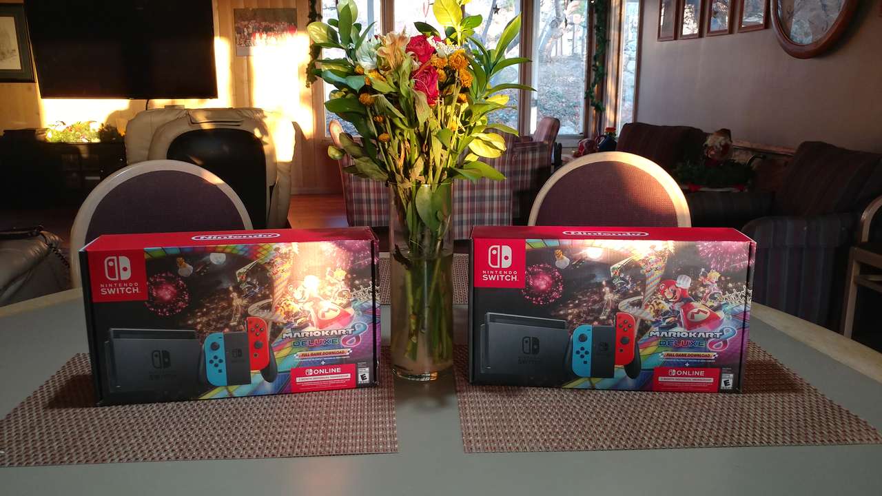 New Mario Kart Deluxe Edition Switch!