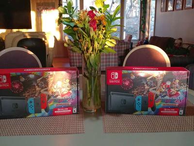 New Mario Kart Deluxe Edition Switch!