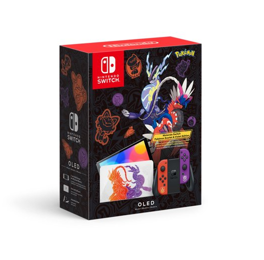 New Pokemon OLED Switch! Available today.