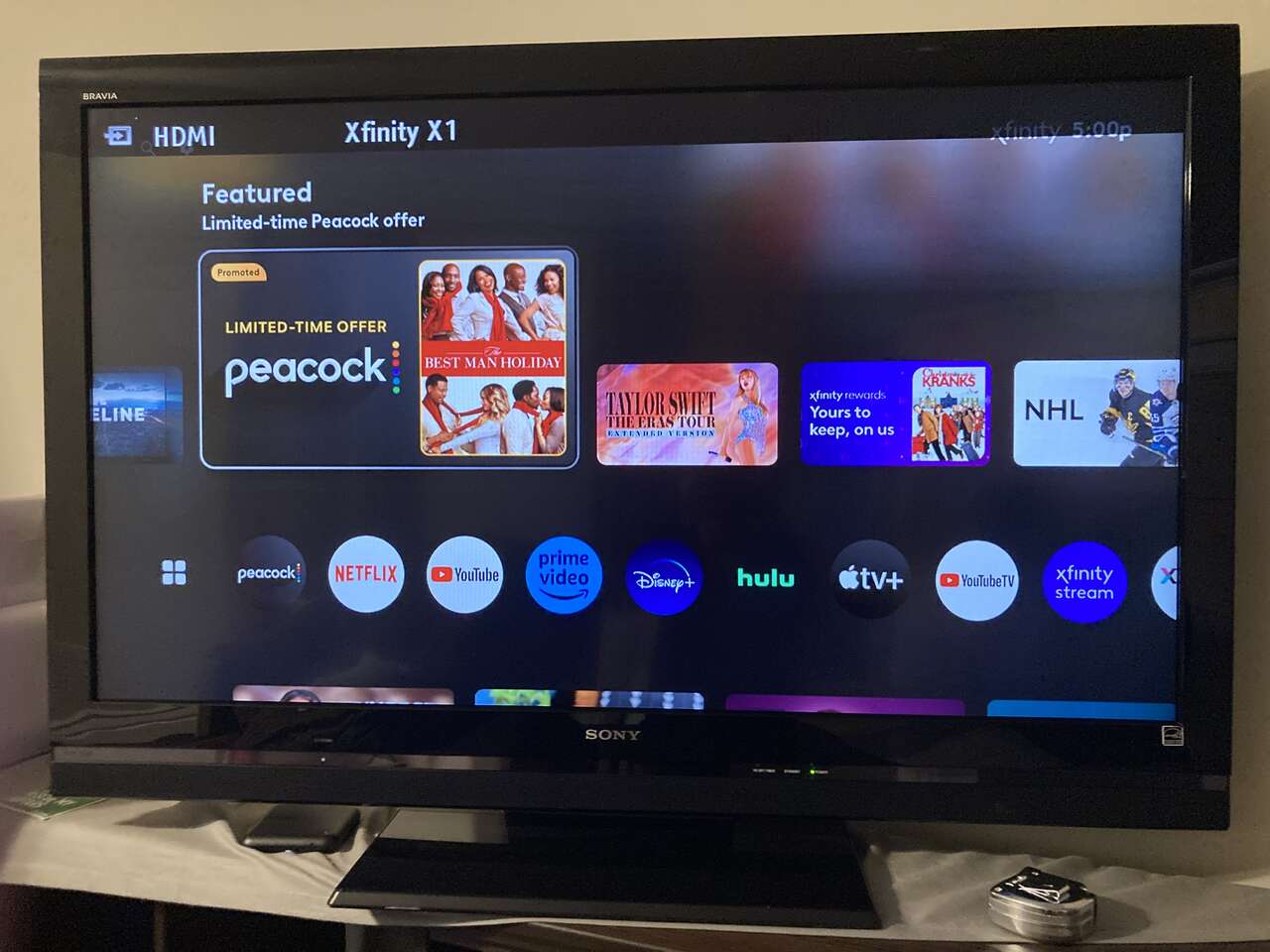 Come get my TV for 50! Electronics