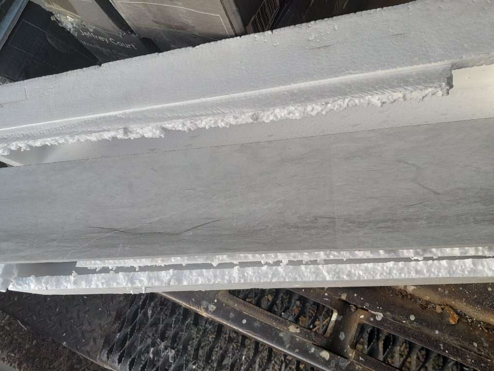 grey wall and floor tile