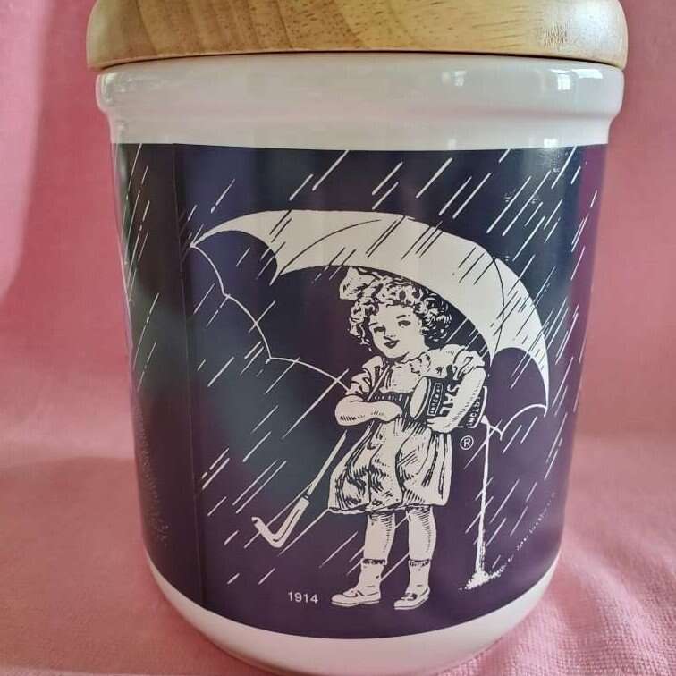 Vintage Morton Salt Cookie Jar