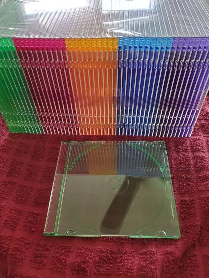 Memorex multi color slim line CD cases