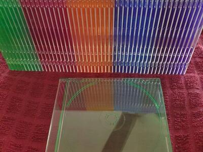 Memorex multi color slim line CD cases