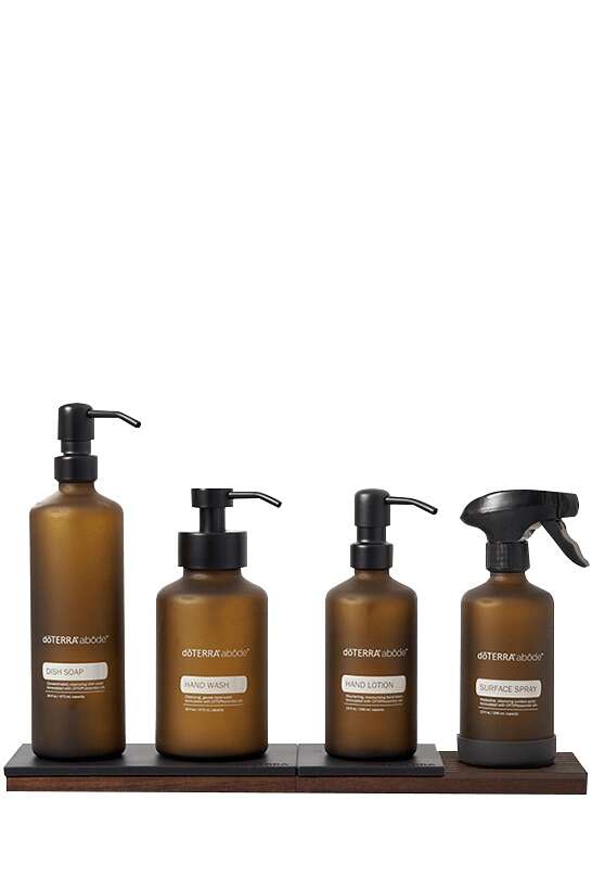 DoTERRA Abode Refillable Glass Bottle Set