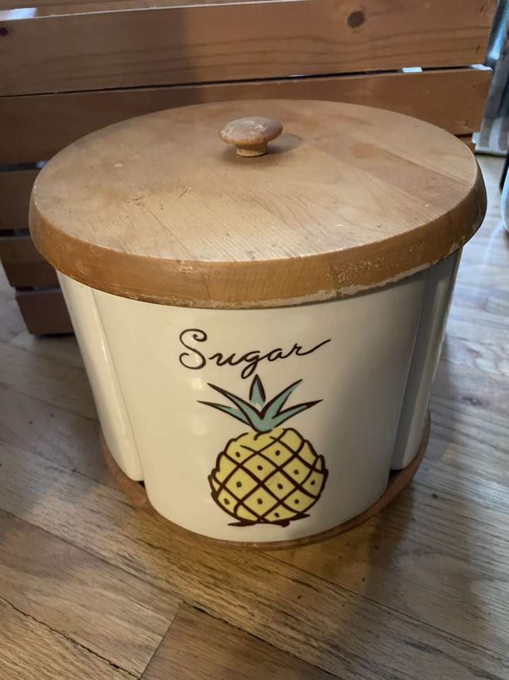 Antique Sugar/Flour/Coffee/Tea Storage Container