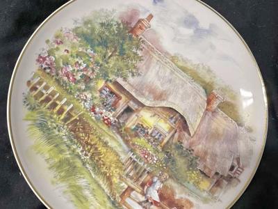 Decorative Plate - Cute Country Cottage